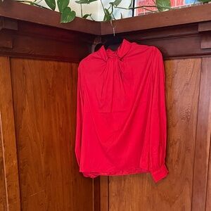 NWT Express Vibrant Red Women's Blouse
